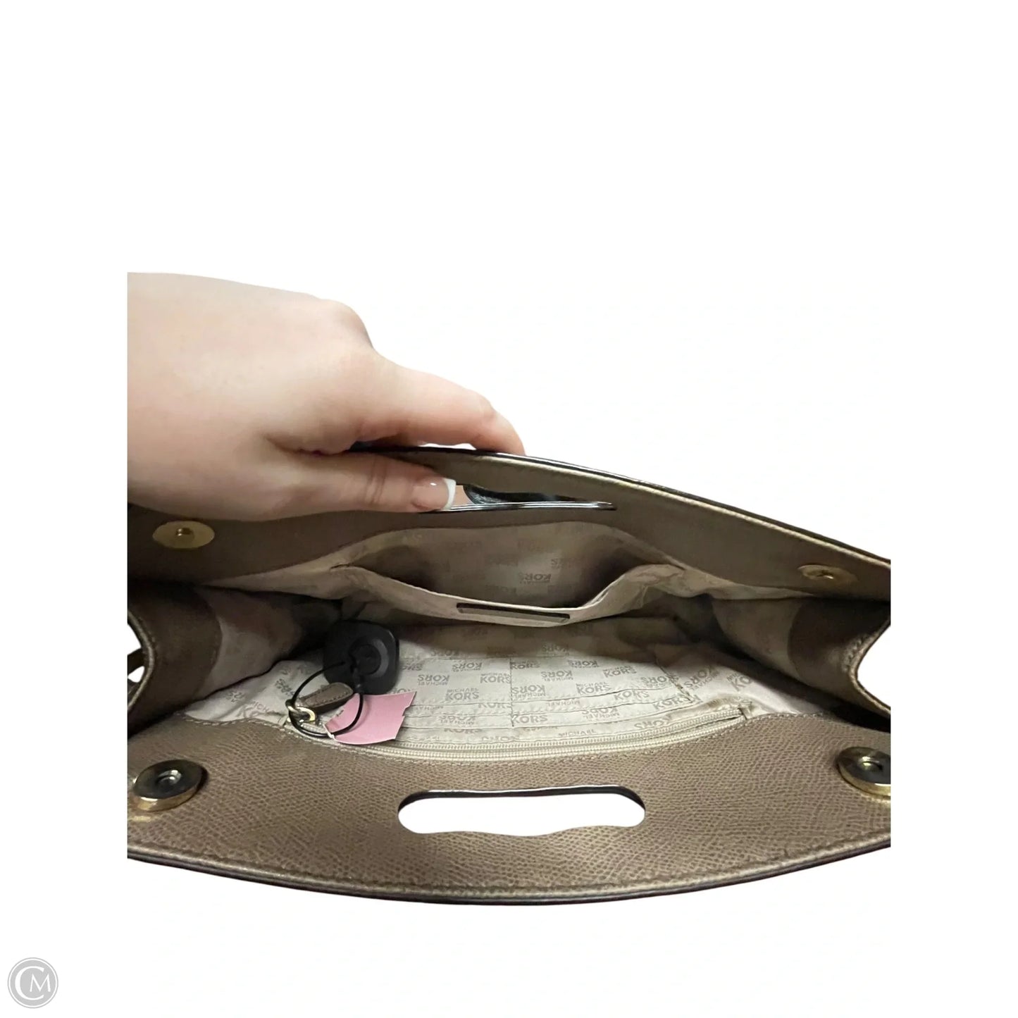 Handbag Designer By Michael Kors, Size: Medium