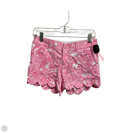 Shorts Designer By Lilly Pulitzer In Pink, Size: 0