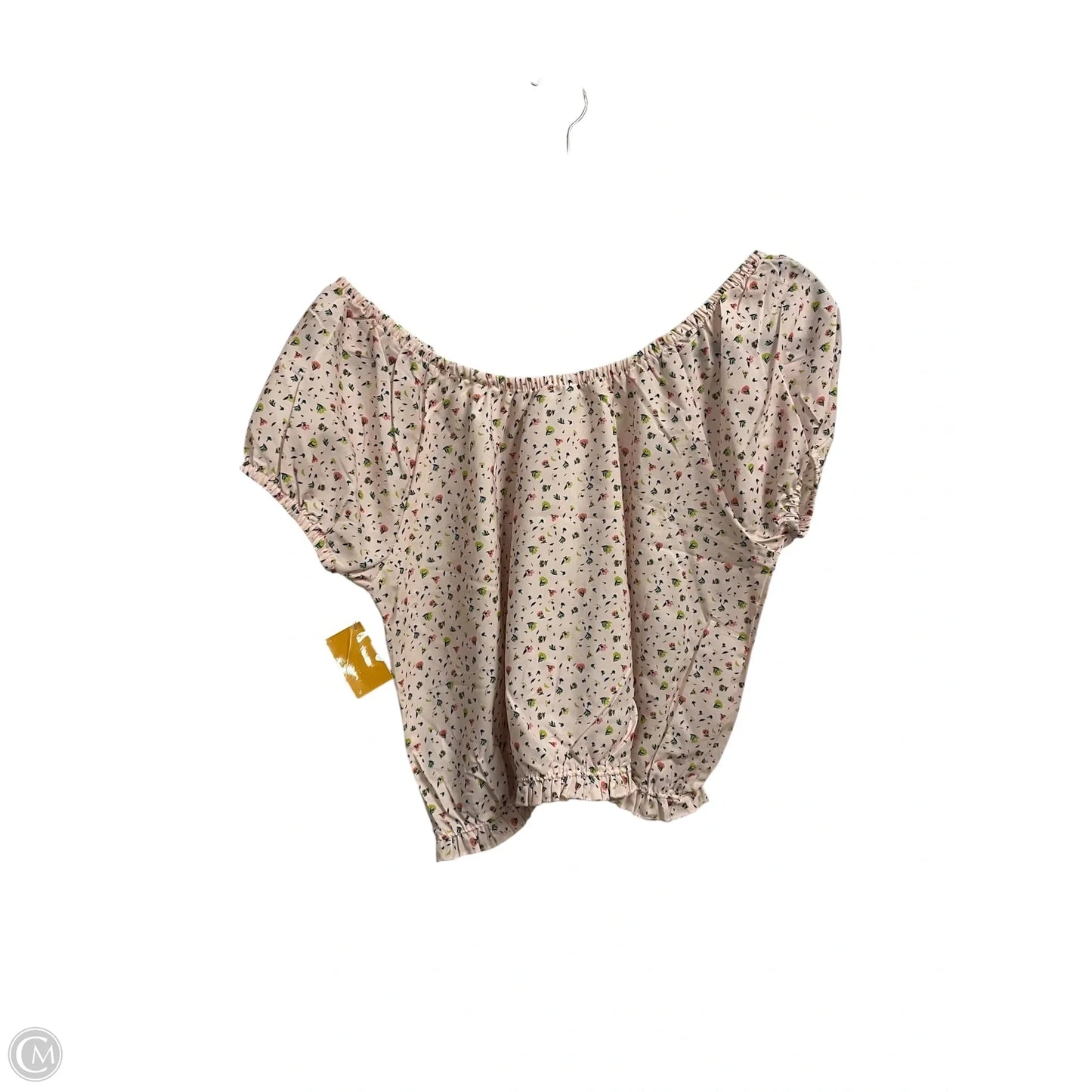 Top Short Sleeve By Clothes Mentor In Pink, Size: Xl