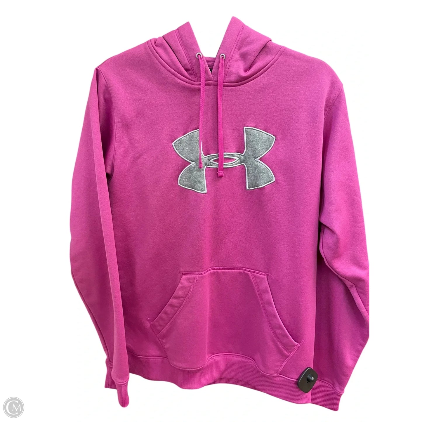 Athletic Sweatshirt Hoodie By Under Armour In Pink, Size: Xl