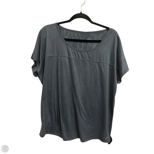 Top Short Sleeve By Clothes Mentor In Grey, Size: Xl