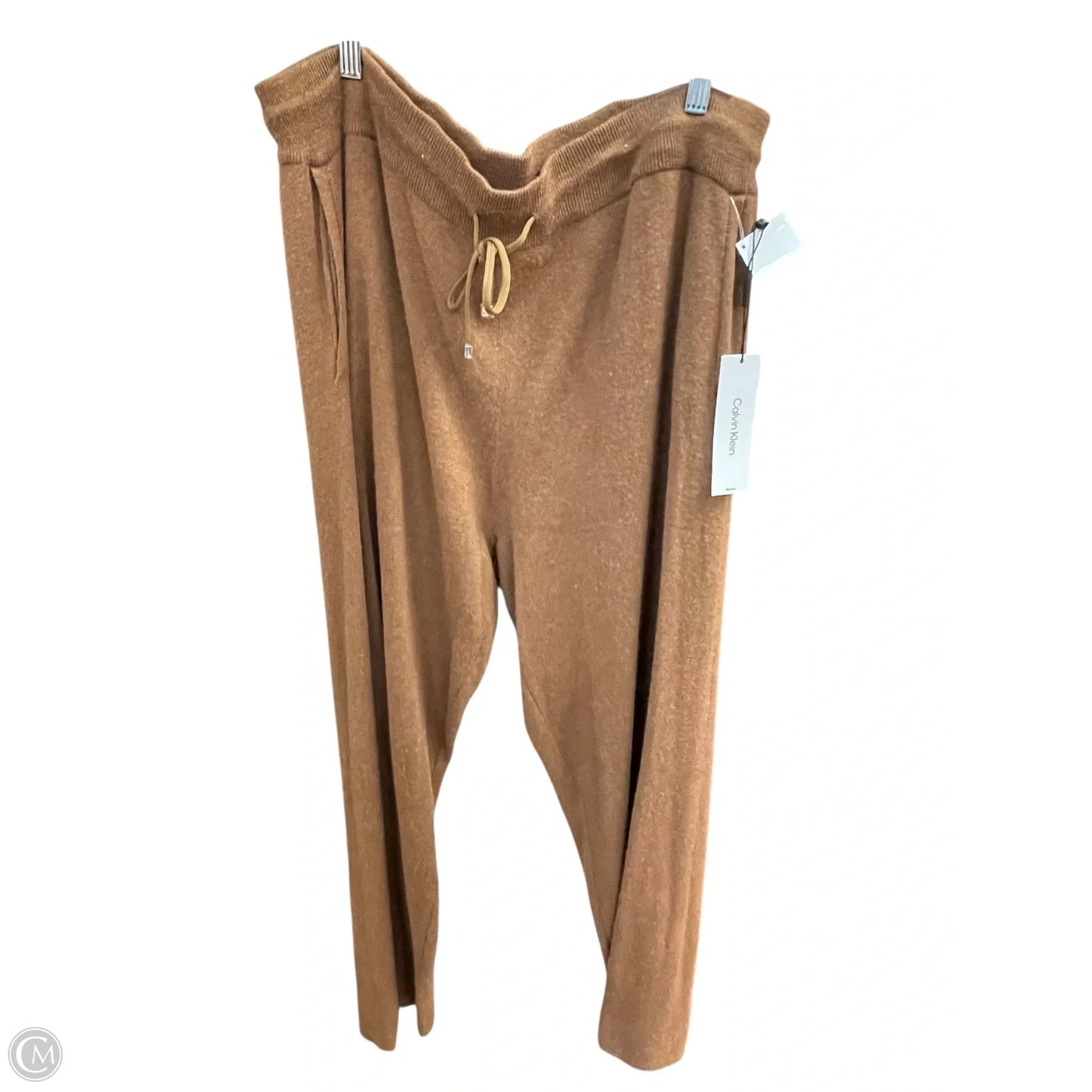 Pants Lounge By Calvin Klein In Brown, Size: 2x