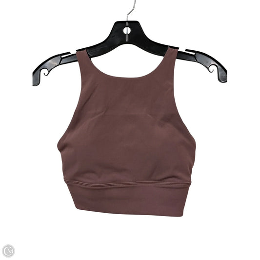 Athletic Bra By Lululemon In Mauve, Size: 6