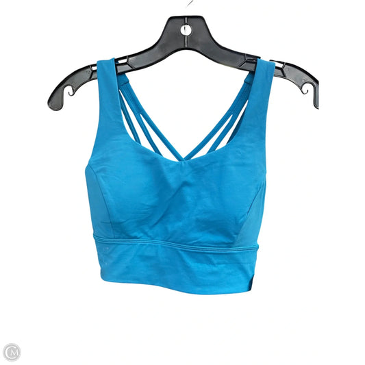 Athletic Bra By Lululemon In Blue, Size: 4