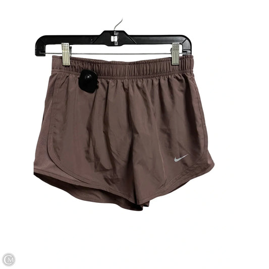 Athletic Shorts By Nike In Purple, Size: S