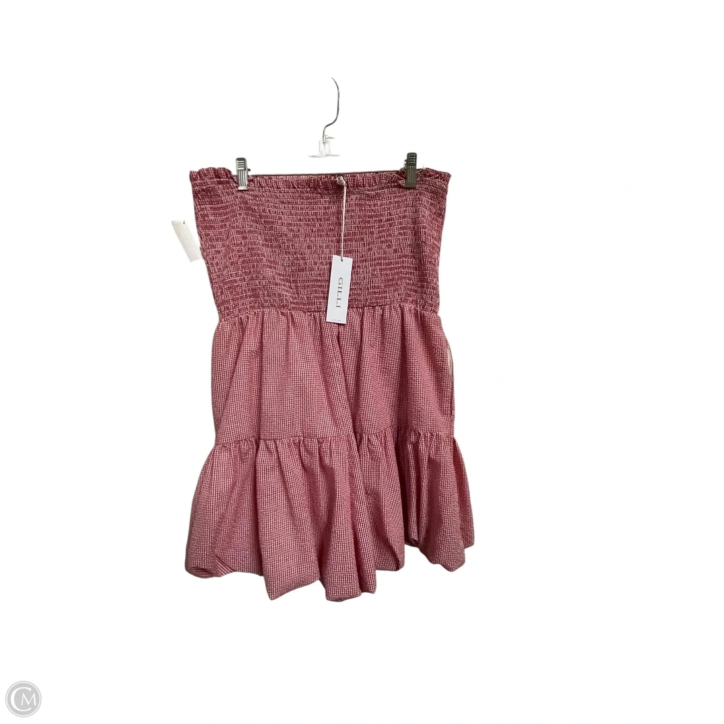Dress Casual Short By Gilli In Red, Size: L