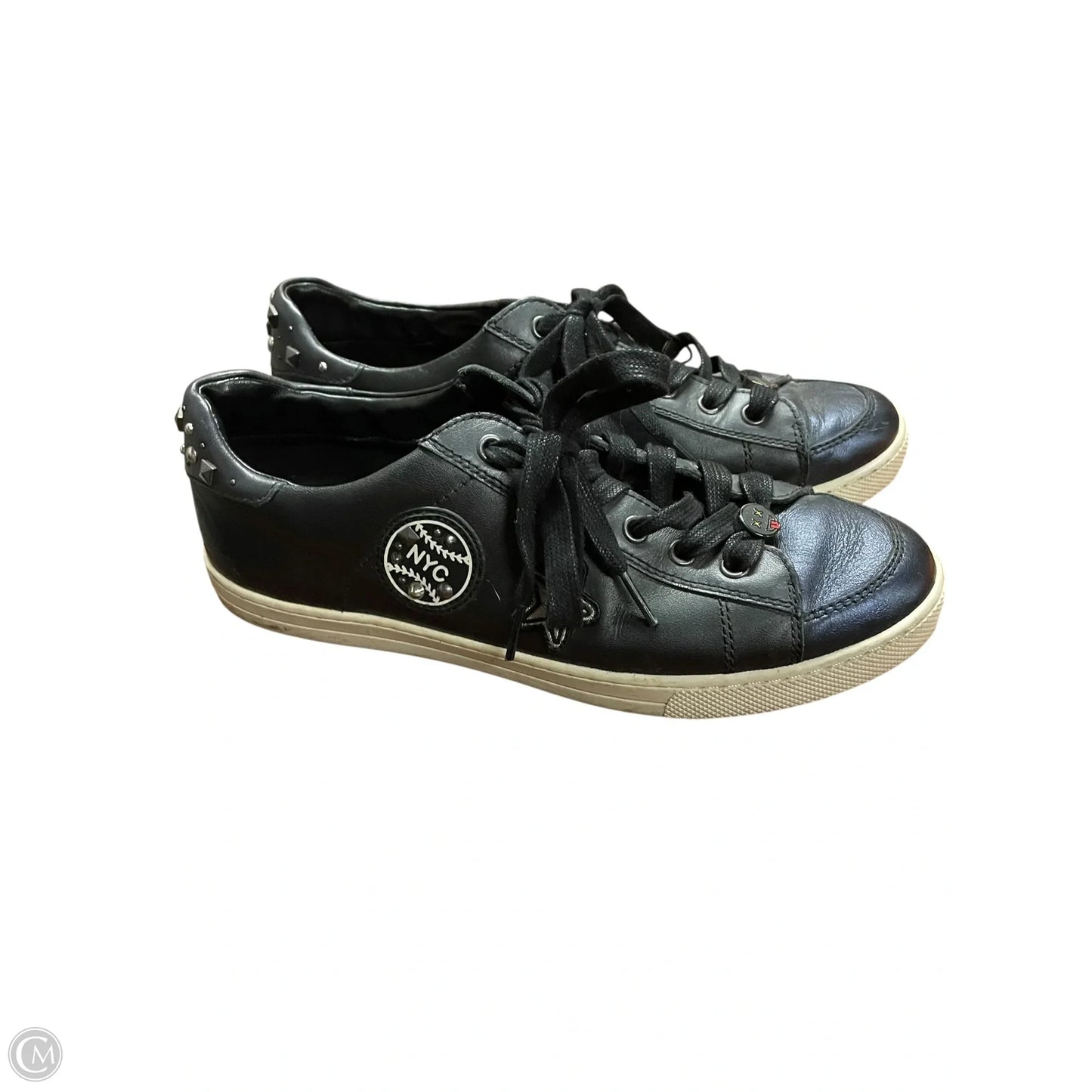 Shoes Designer By Coach In Black, Size: 10