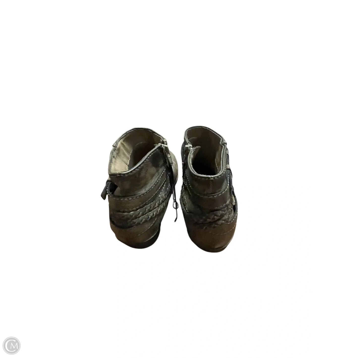 Boots Ankle Heels By Sugar In Brown, Size: 9.5