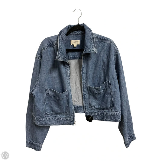 Jacket Denim By Universal Thread In Blue, Size: Xl