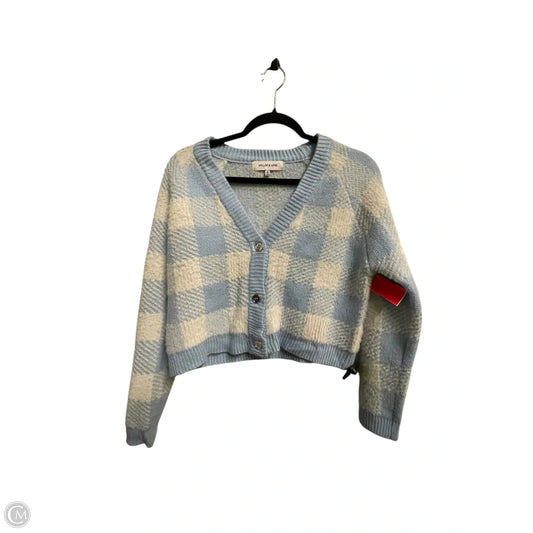 Sweater Cardigan By Clothes Mentor In Blue, Size: S