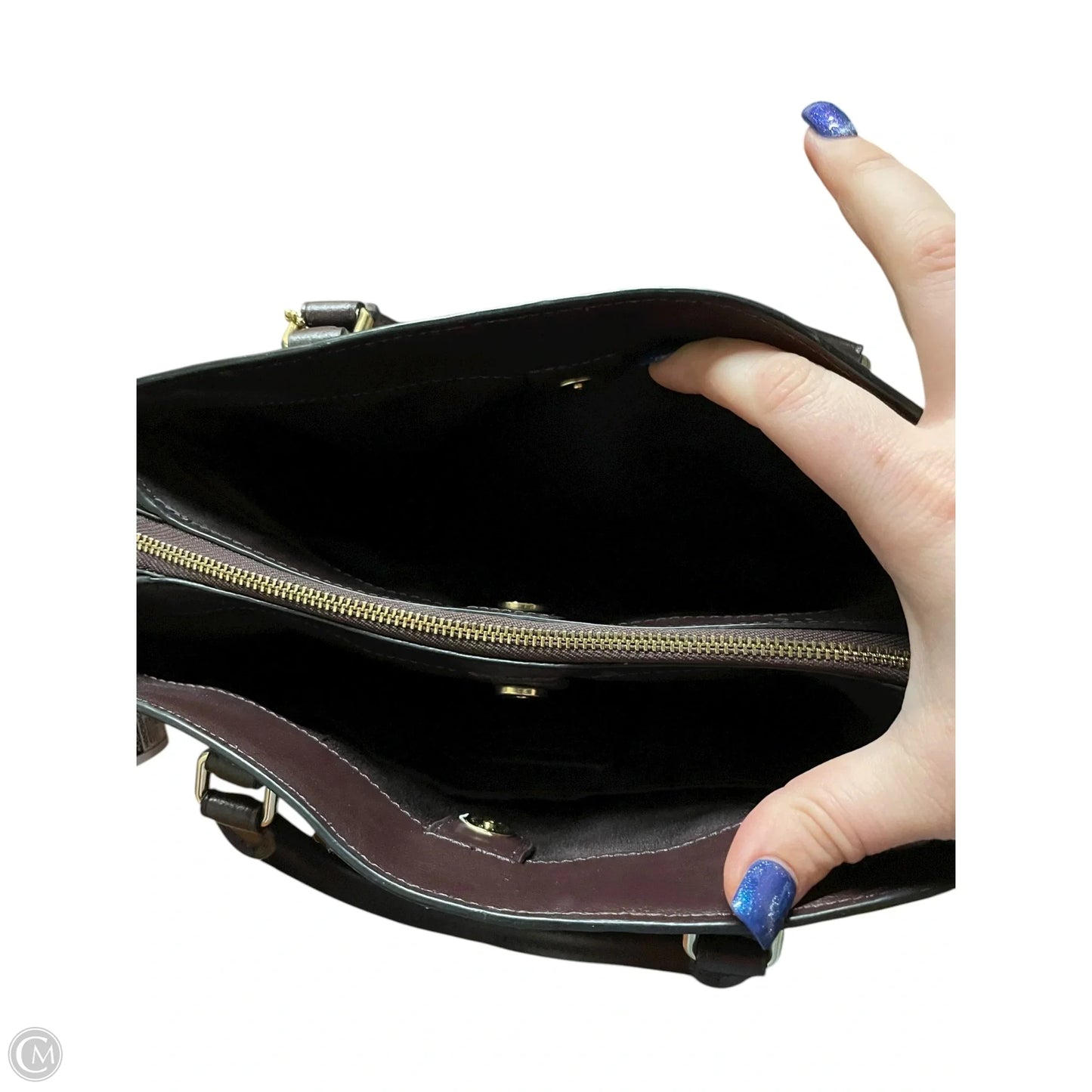 Handbag Designer By Coach, Size: Medium