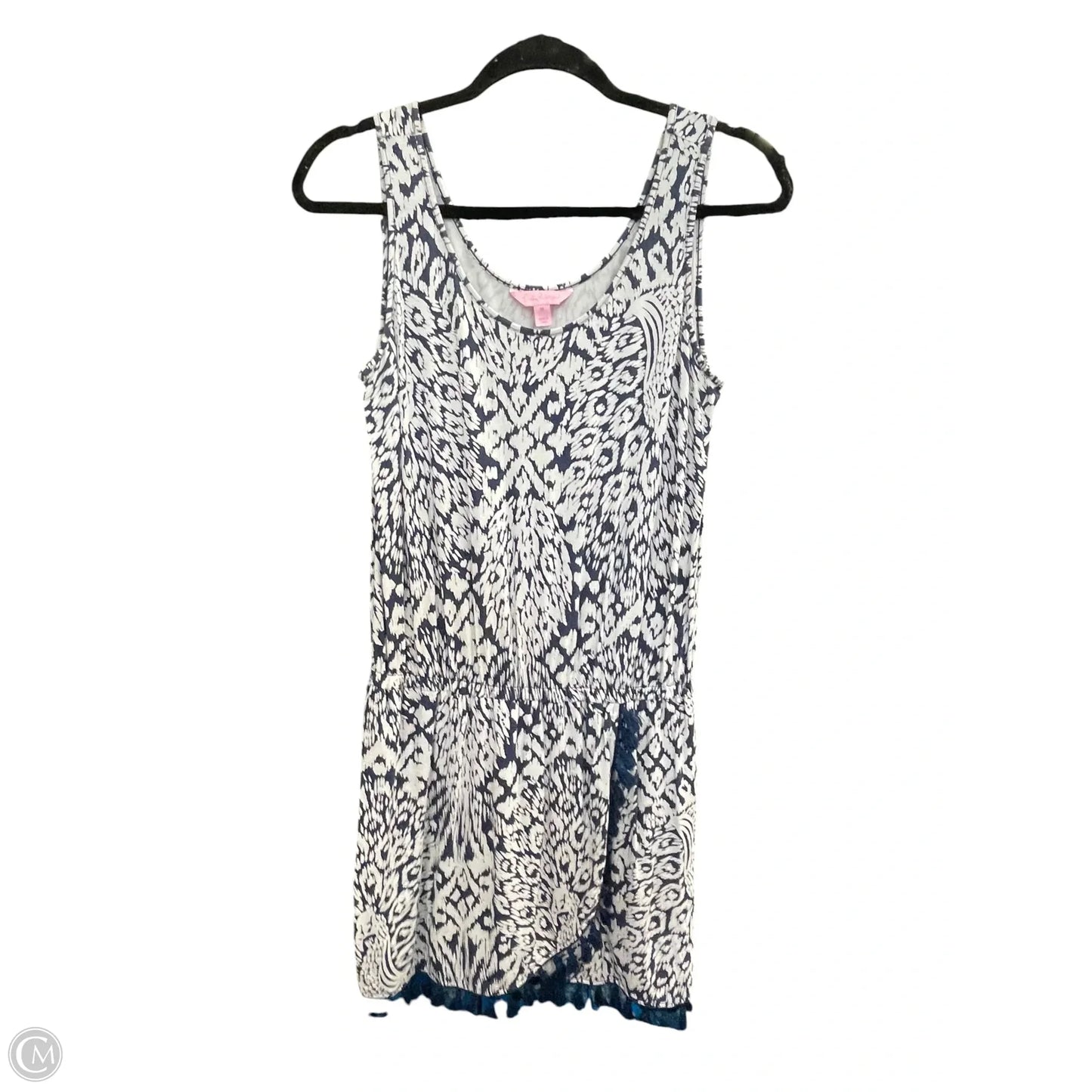 Romper Designer By Lilly Pulitzer In Blue, Size: M