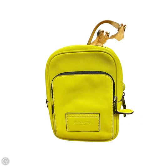 Crossbody Designer By Coach, Size: Medium