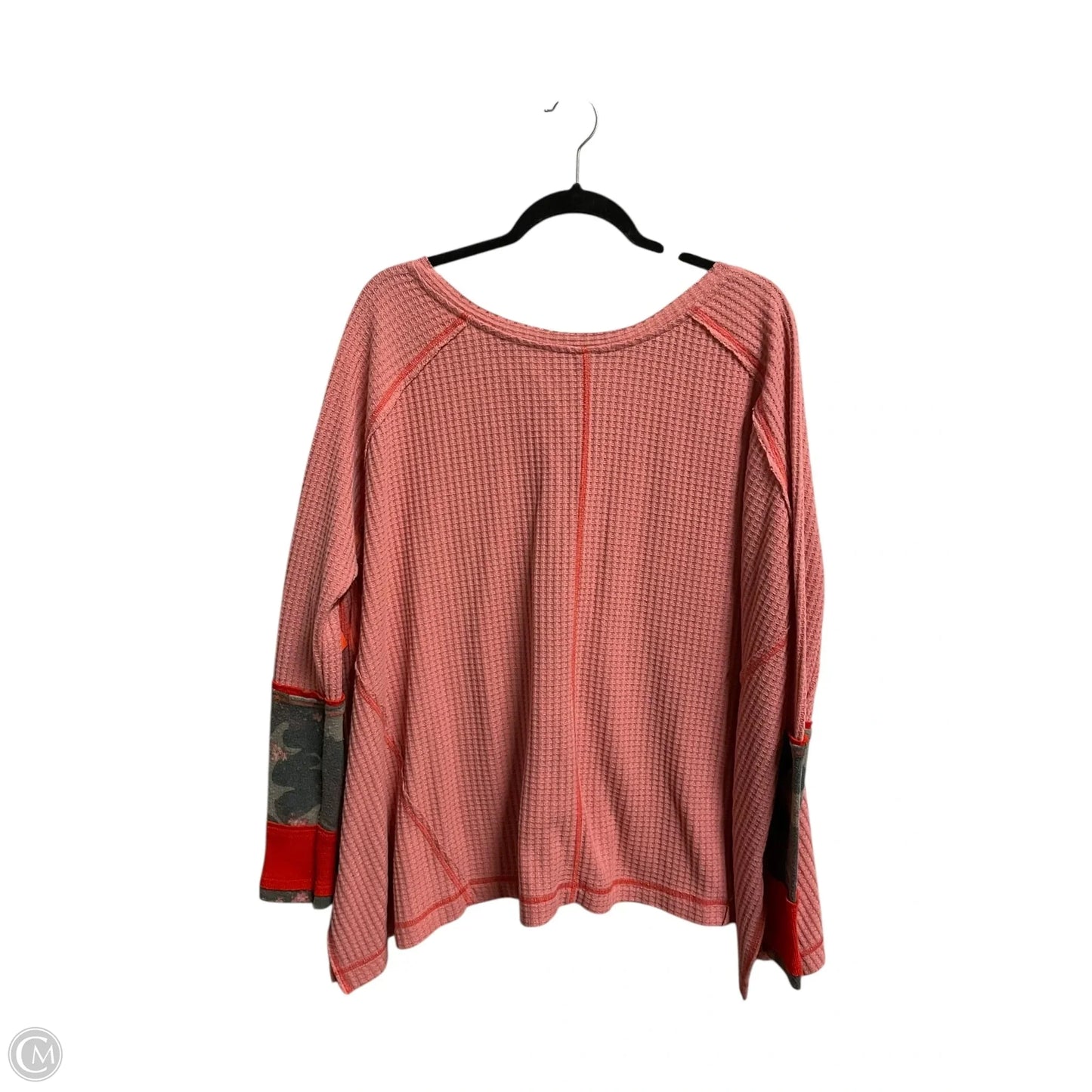 Top Long Sleeve By We The Free In Pink, Size: L