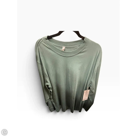 Top Long Sleeve By Lululemon In Blue, Size: 12