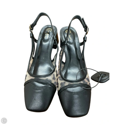 Shoes Heels Kitten By Clothes Mentor In Black, Size: 8