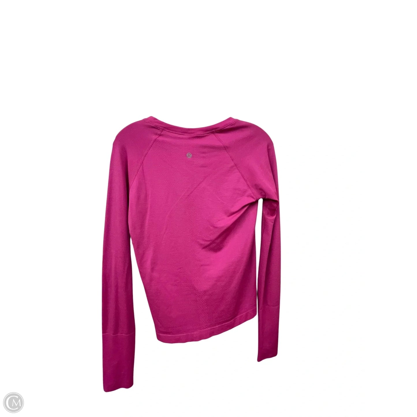 Athletic Top Long Sleeve Crewneck By Lululemon In Pink, Size: 8