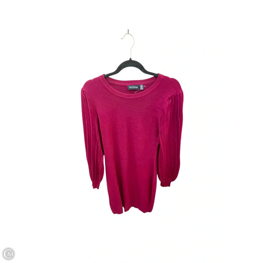 Dress Casual Maxi By Nina Leonard In Maroon, Size: M