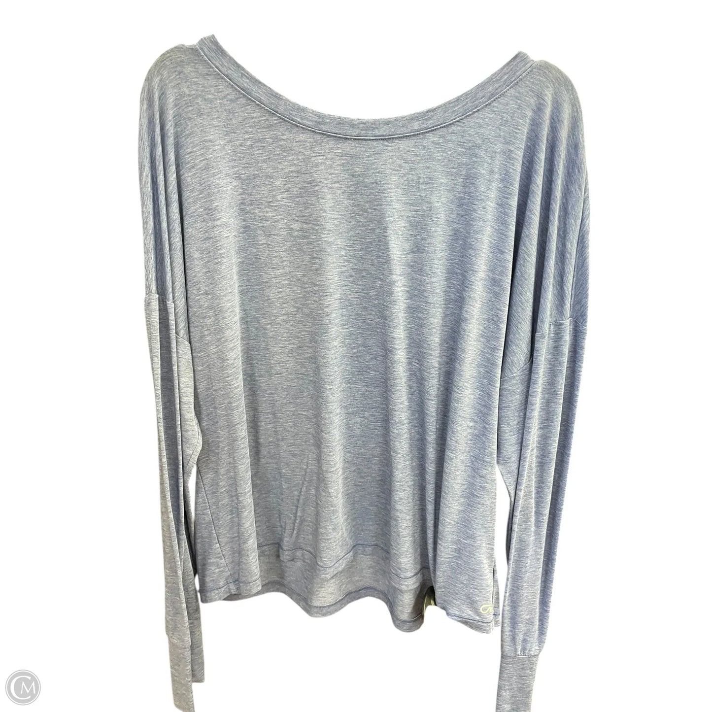 Athletic Top Long Sleeve Crewneck By Gapfit In Blue, Size: Xl
