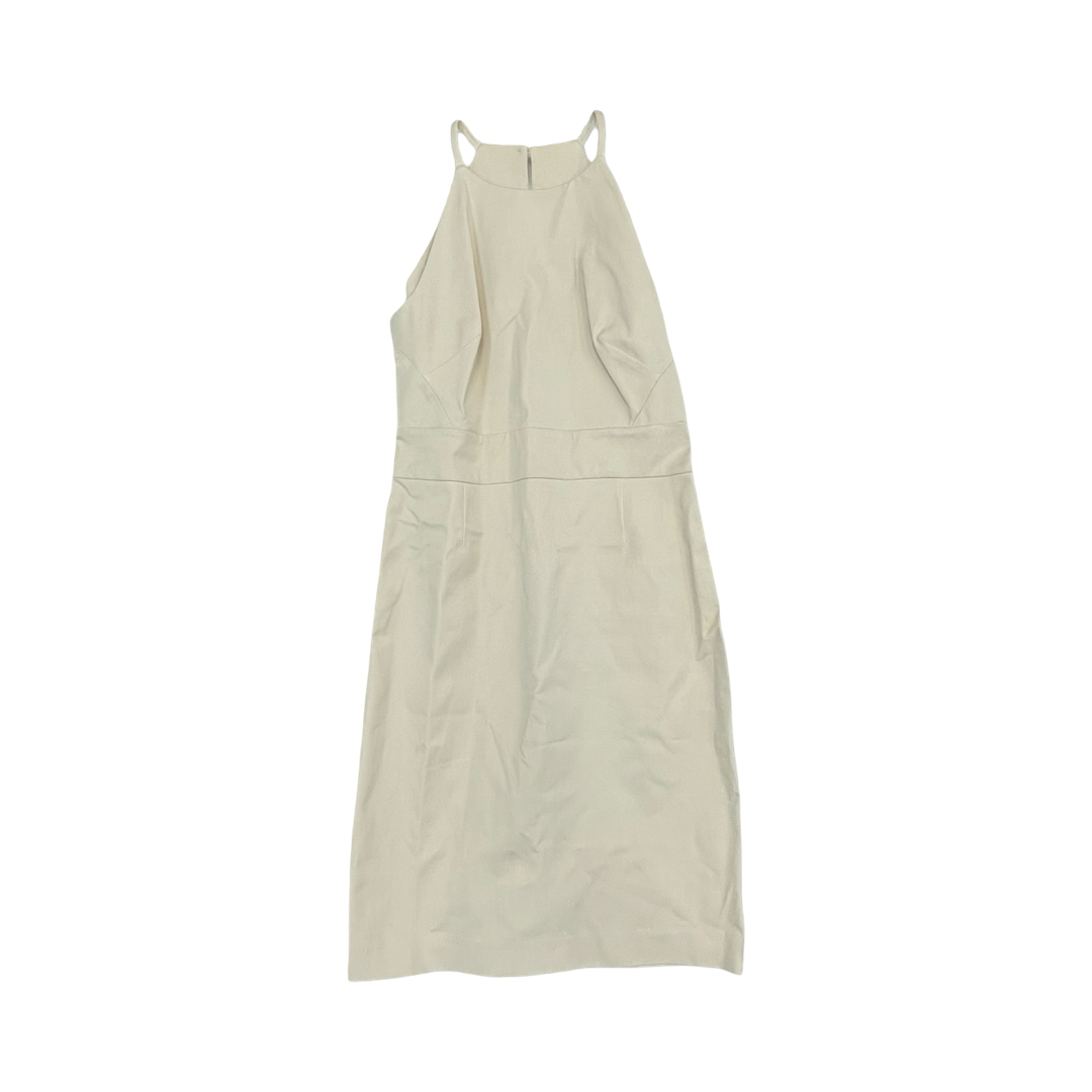 Dress Party Midi By Banana Republic In Tan, Size:10