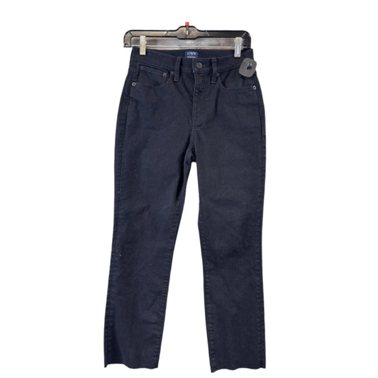 Jeans Straight By J. Crew In Black, Size: 2
