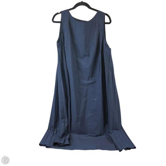 Dress Casual Midi By J. Jill In Navy, Size: Xl
