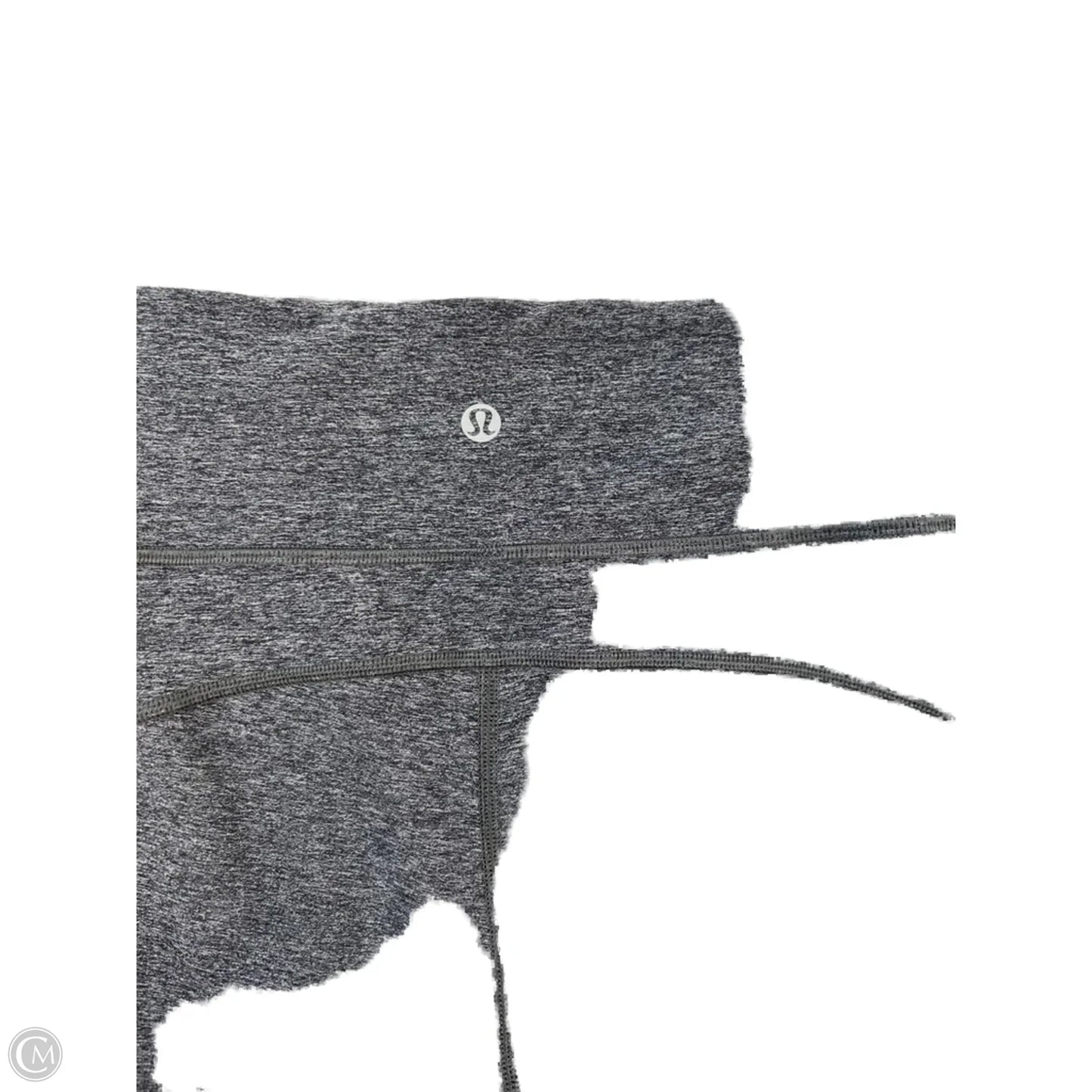 Athletic Capris By Lululemon In Grey, Size: M