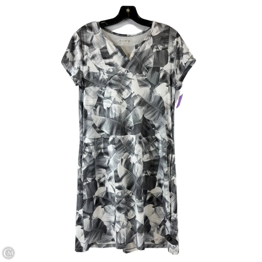 Athletic Dress By Reel Legends In Black & White, Size: S