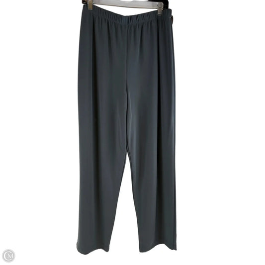 Pants Wide Leg By Susan Graver In Green, Size: 12p