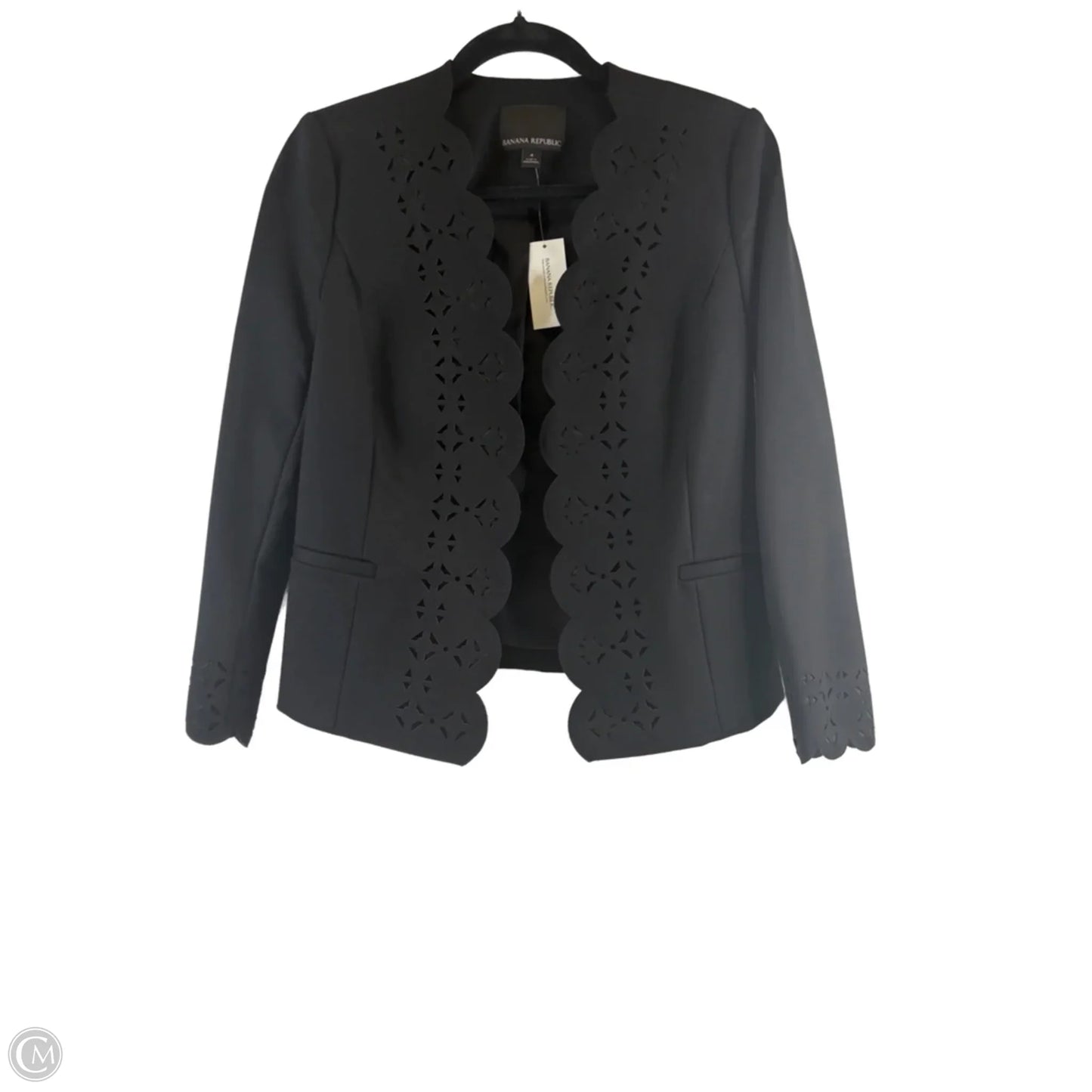 Blazer By Banana Republic In Black, Size: S