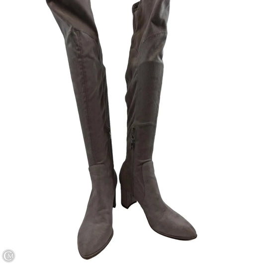 Boots Designer By Marc By Marc Jacobs In Grey, Size: 8