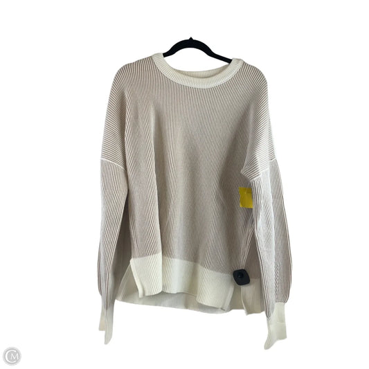 Sweater By Clothes Mentor In Tan, Size: L