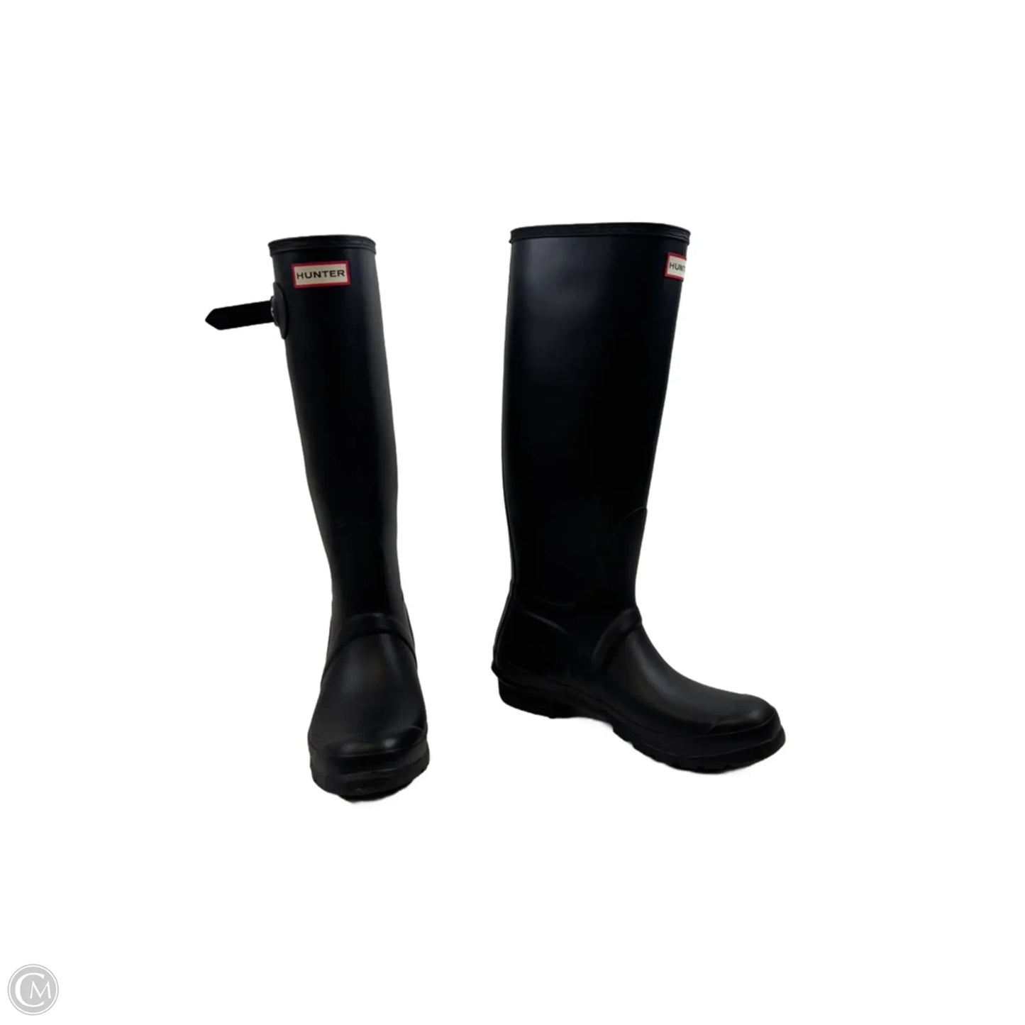 Boots Rain By Hunter In Black, Size: 9