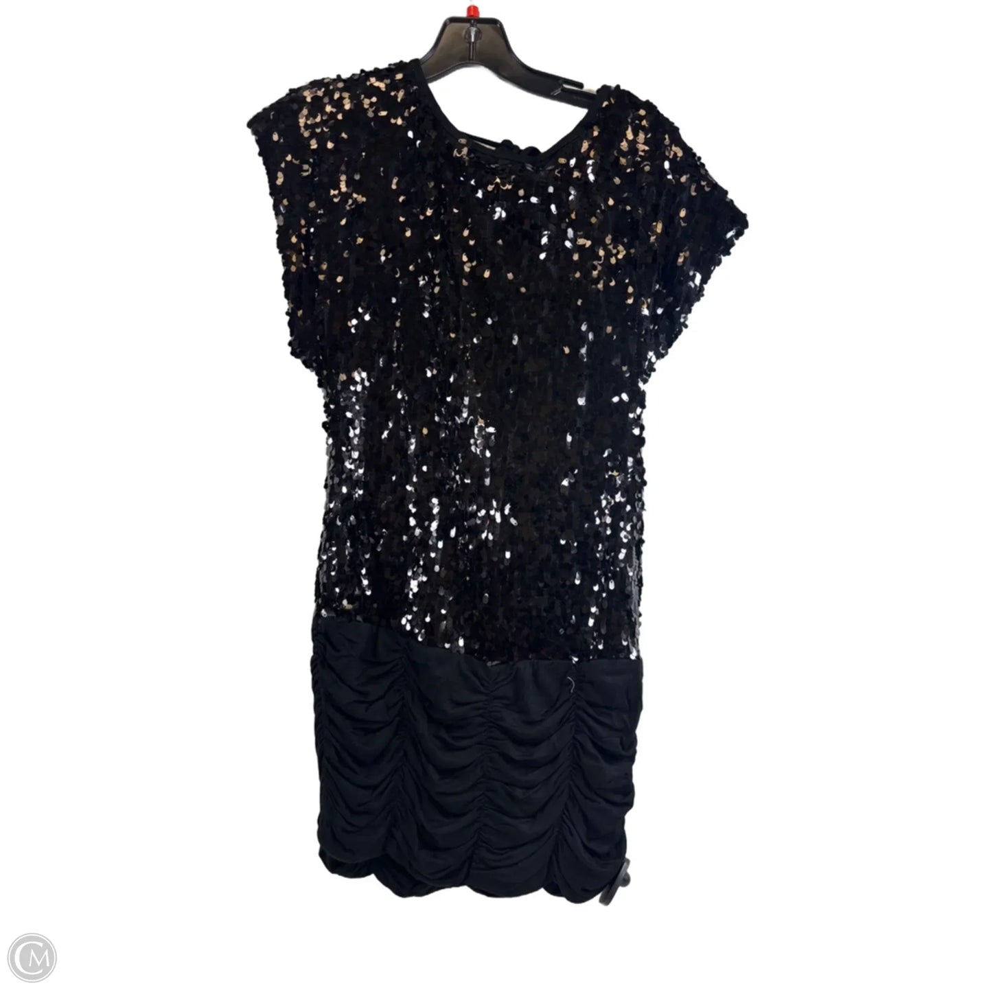 Top Short Sleeve By Forever In Black, Size: M