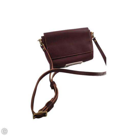 Crossbody Leather By Portland Leather, Size: Medium
