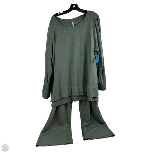 Lounge Set Pants By Soma In Green, Size: Xl