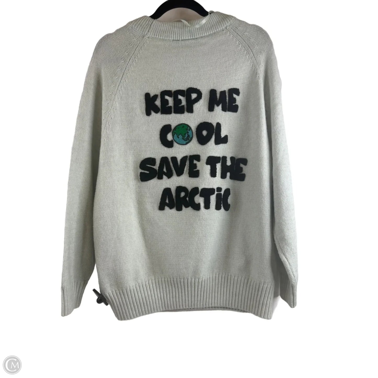 Sweater By Clothes Mentor In Green, Size: M