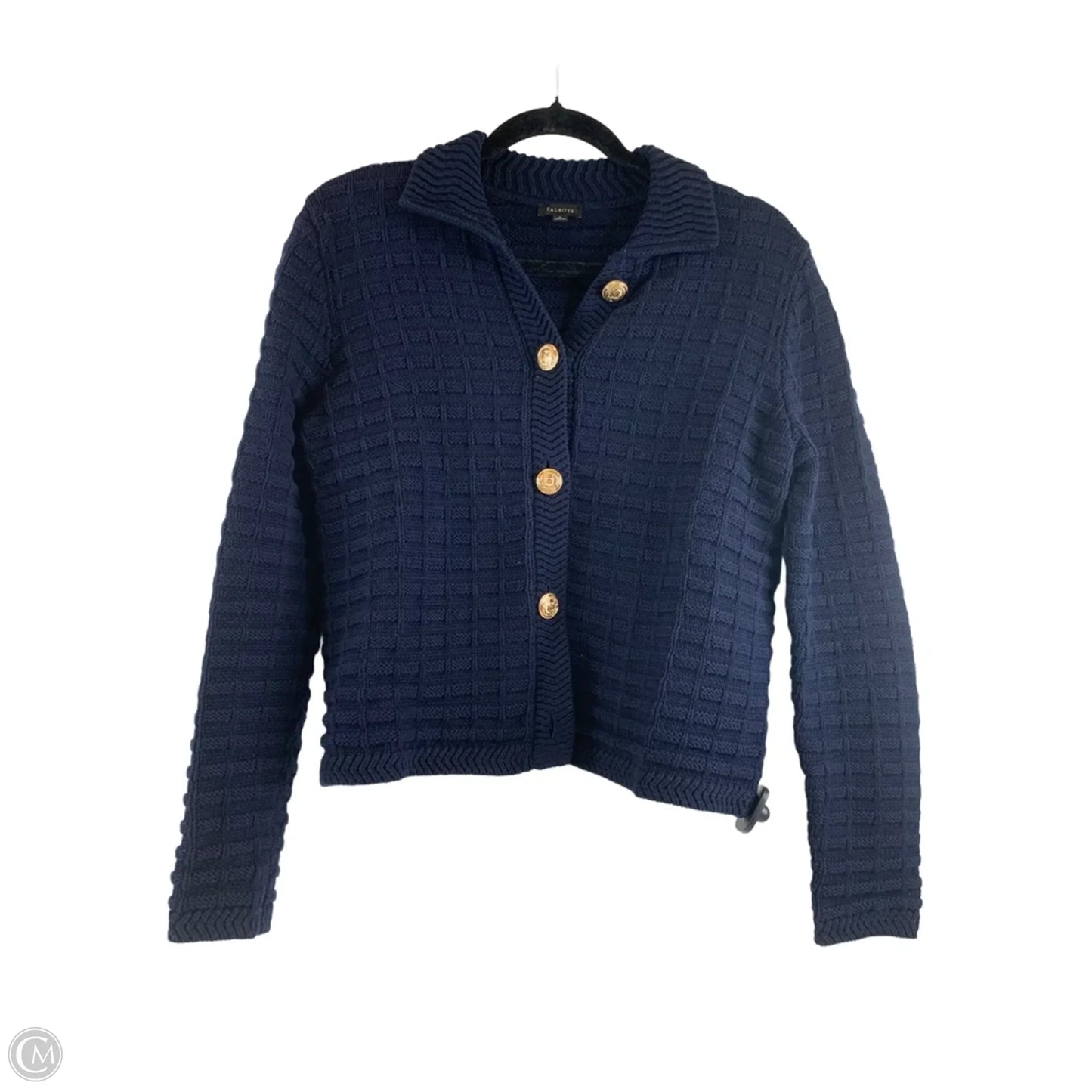 Sweater By Talbots In Navy, Size: M
