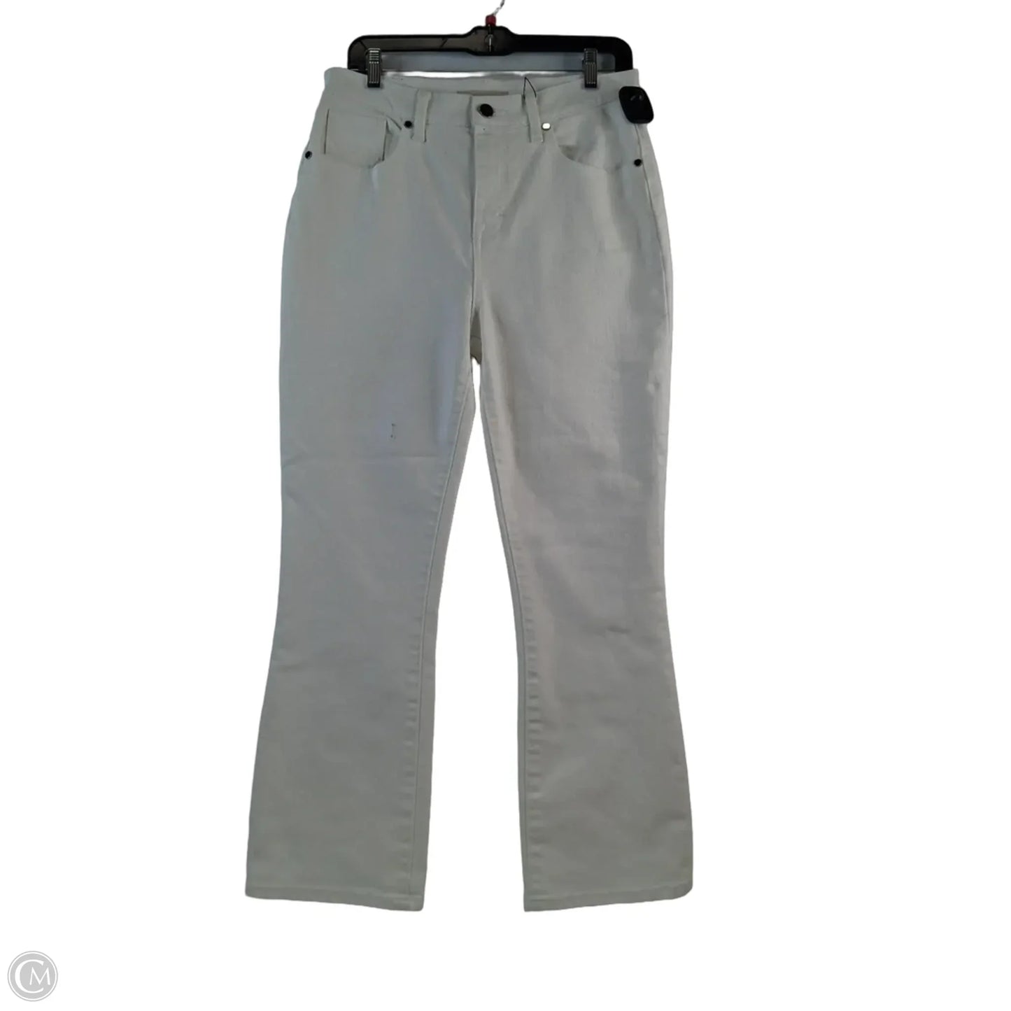 Jeans Boot Cut By Bcbg In White, Size: 6