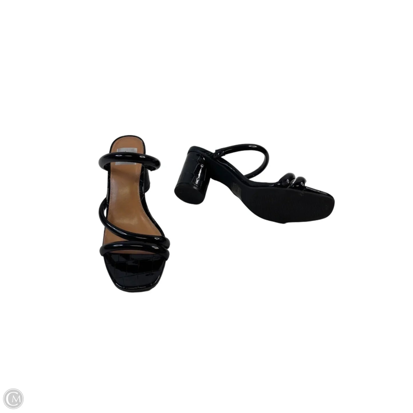 Sandals Heels Block By Dolce Vita In Black, Size: 8