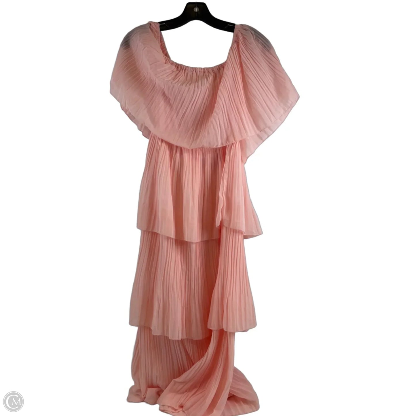 Dress Casual Maxi By Clothes Mentor In Peach, Size: S