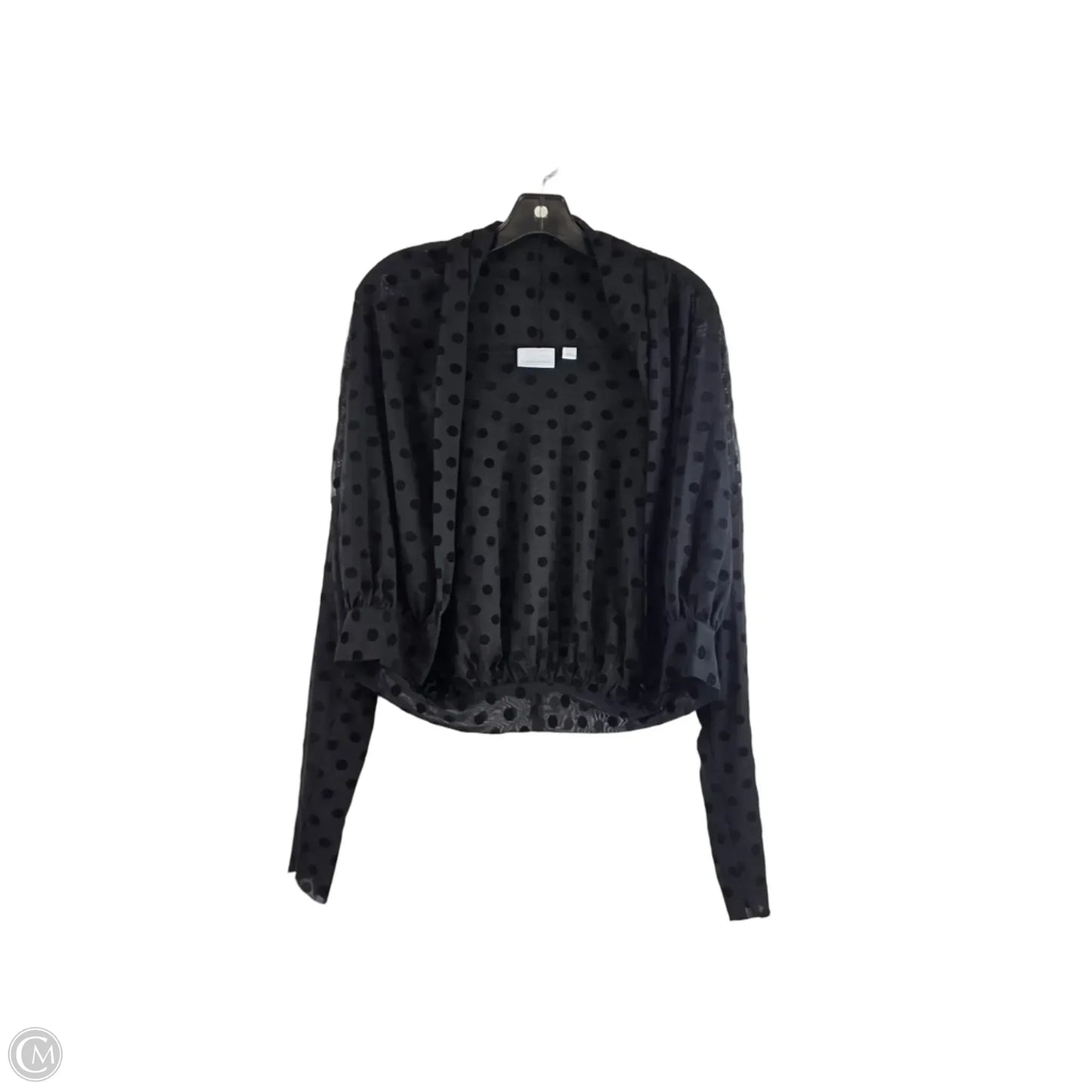 Top Long Sleeve By Anthropologie In Black, Size: Xs