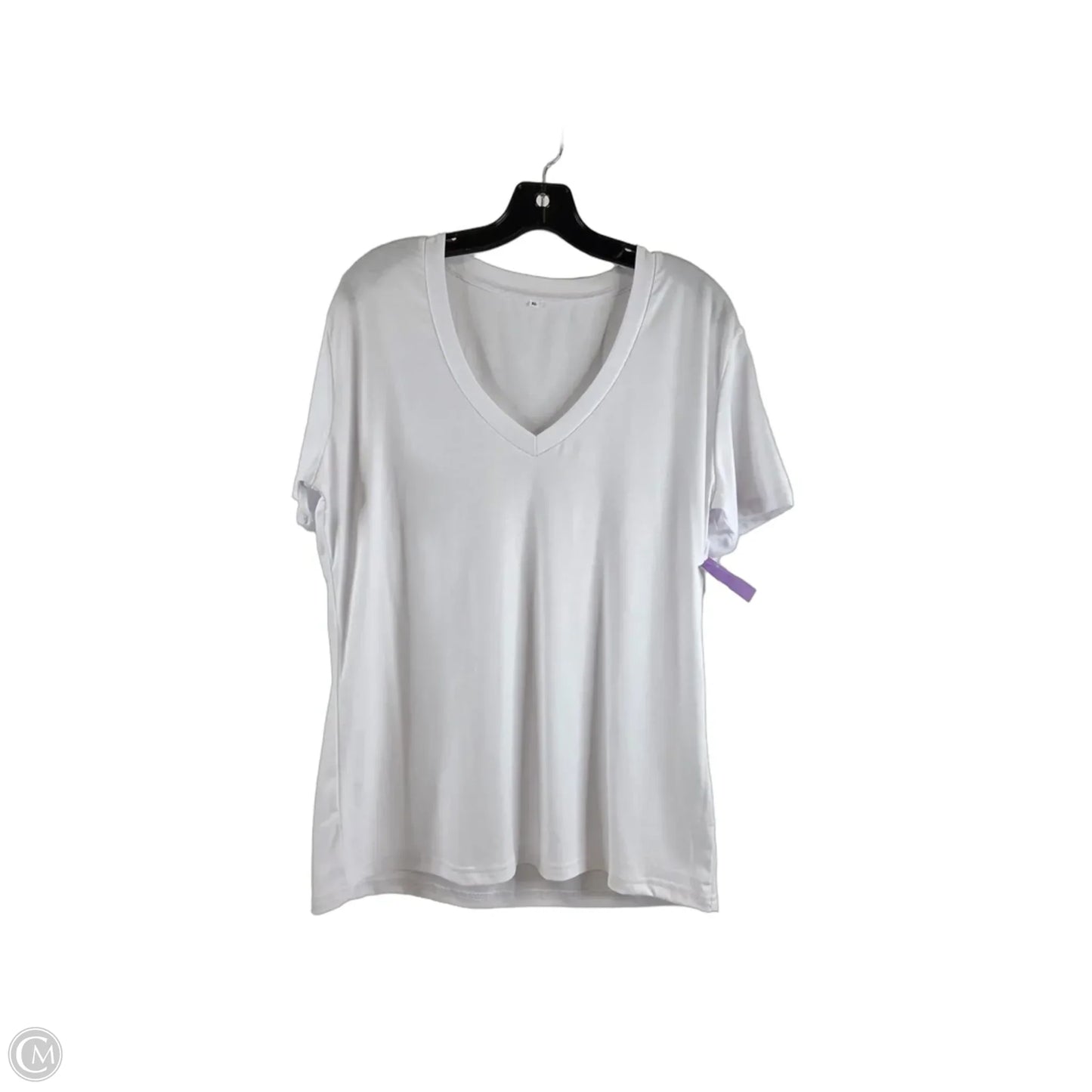 Top Short Sleeve Basic By Cme In Yellow, Size: Xl