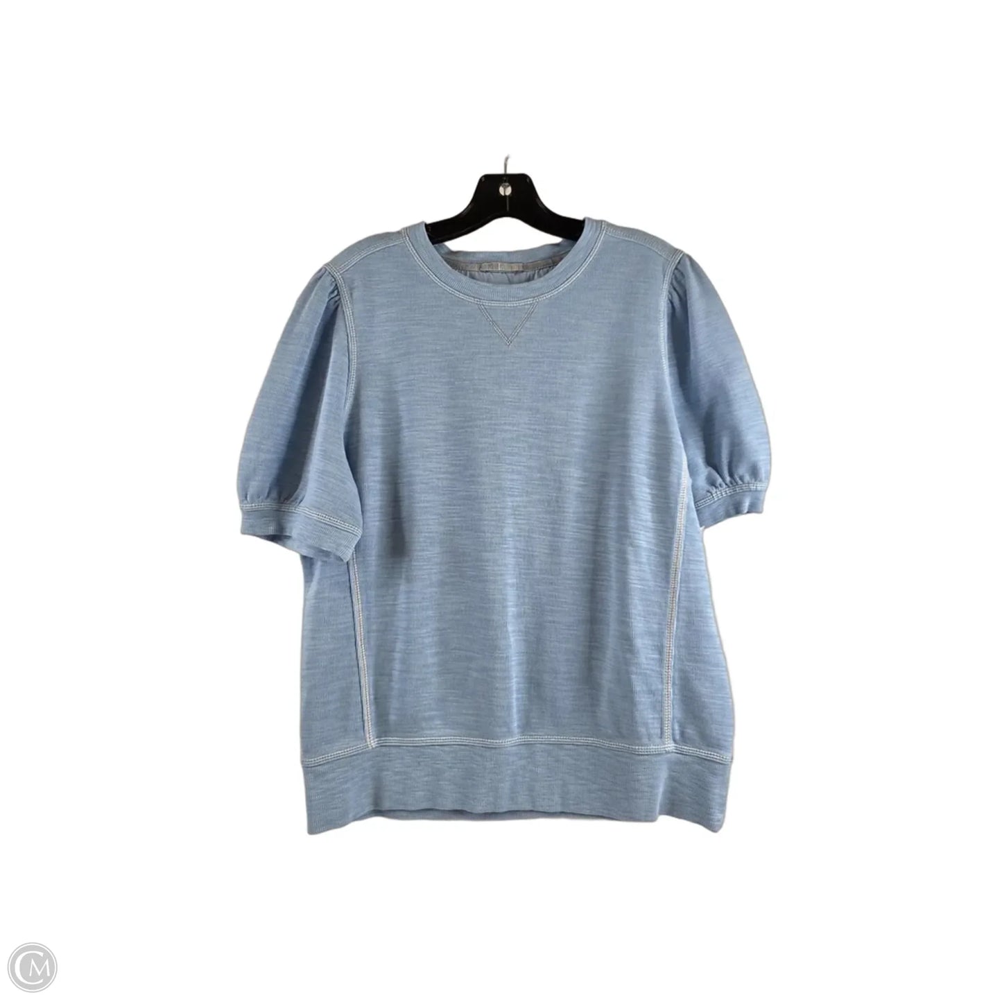 Top Short Sleeve By Clothes Mentor In Blue, Size: M
