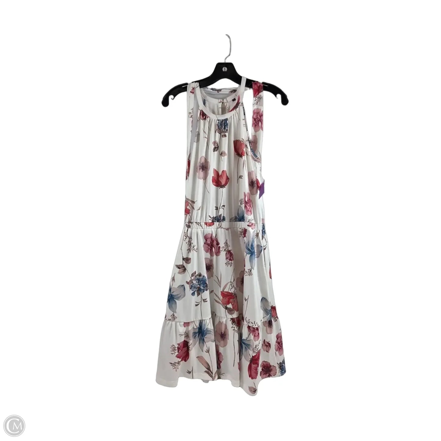 Dress Casual Midi By Clothes Mentor In Red & Yellow, Size: S
