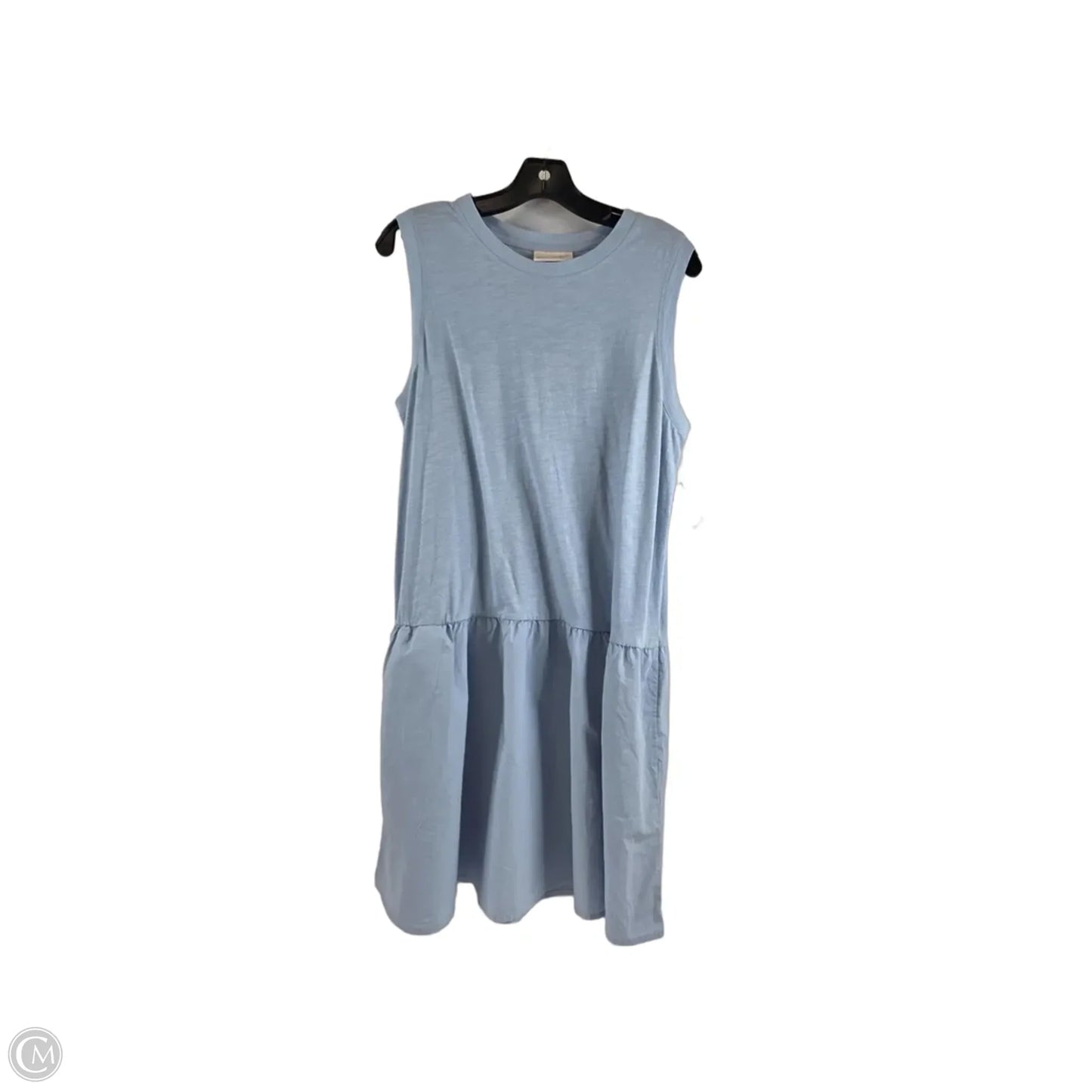 Dress Casual Short By Universal Thread In Blue, Size: M