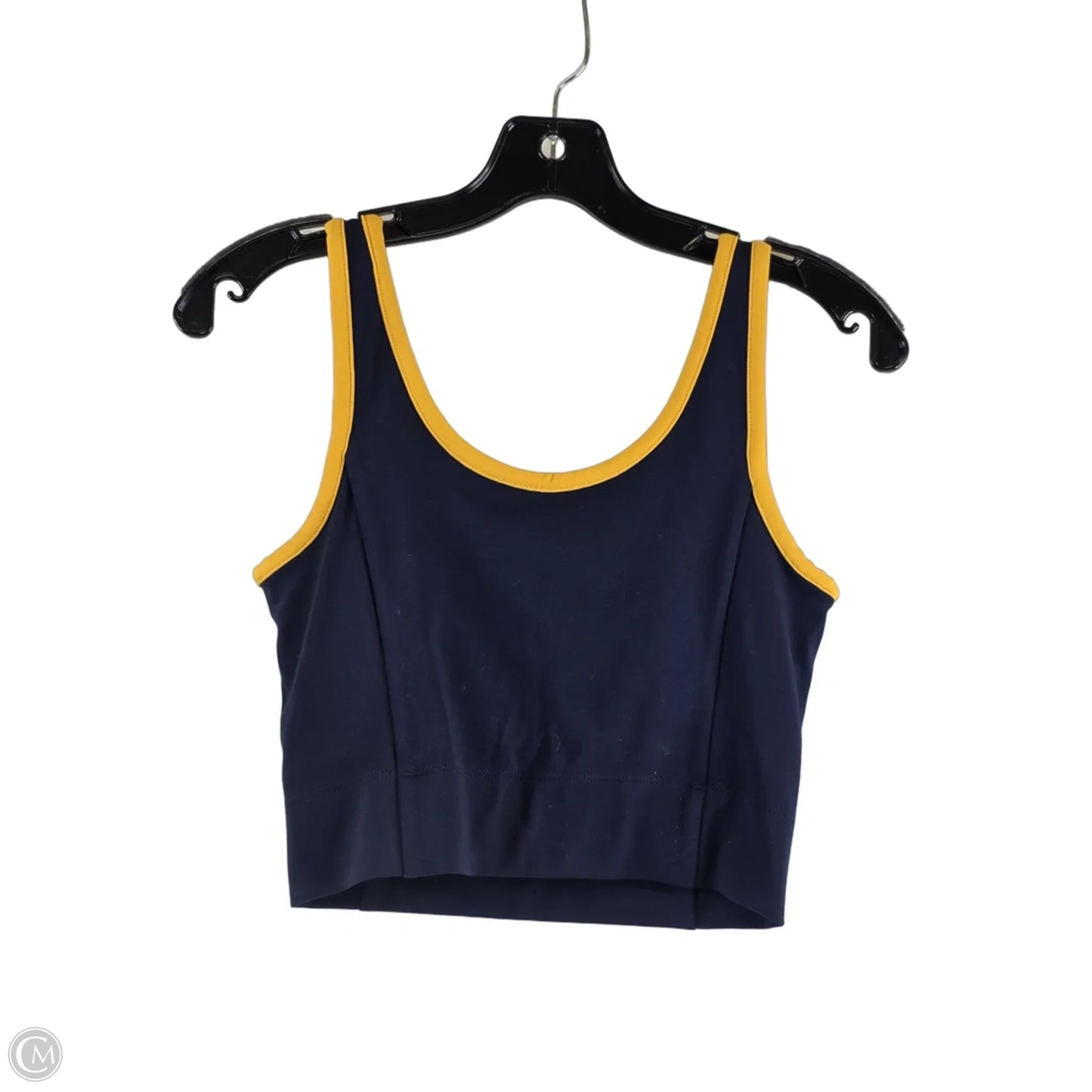 Athletic Bra By Lou And Grey In Blue & Yellow, Size: Xs