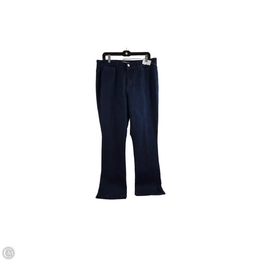 Jeans Flared By D Jeans In Blue Denim, Size: 14