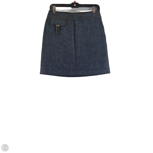 Skirt Maxi By Michael By Michael Kors In Blue Denim, Size: 2