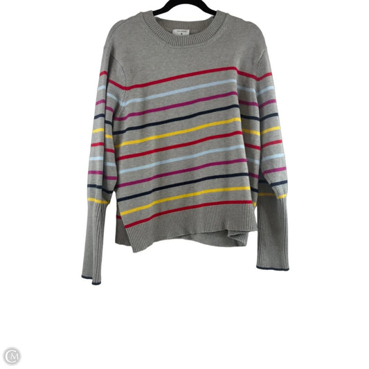 Sweater By Clothes Mentor In Striped Pattern, Size: 1x